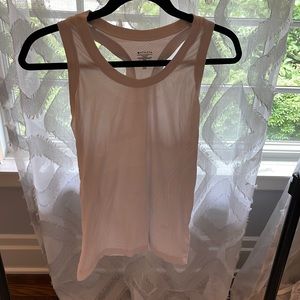 White Athleta Tank